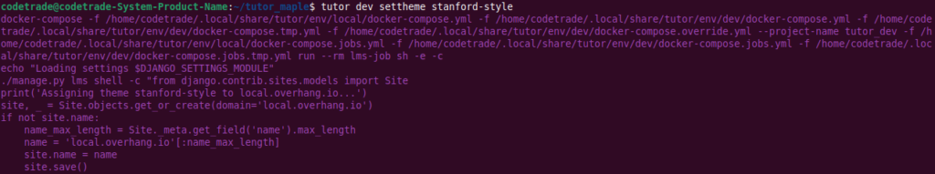 How to Mount and Change Themes in Tutor Dev Maple |CodeTrade